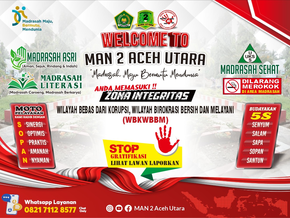 SELAMAT DATANG DI MAN 2 ACEH UTARA