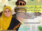 Ayo Bergabung dengan Akhwat Tahsin Al-Qur'an (ATM) MAN 2 Aceh Utara